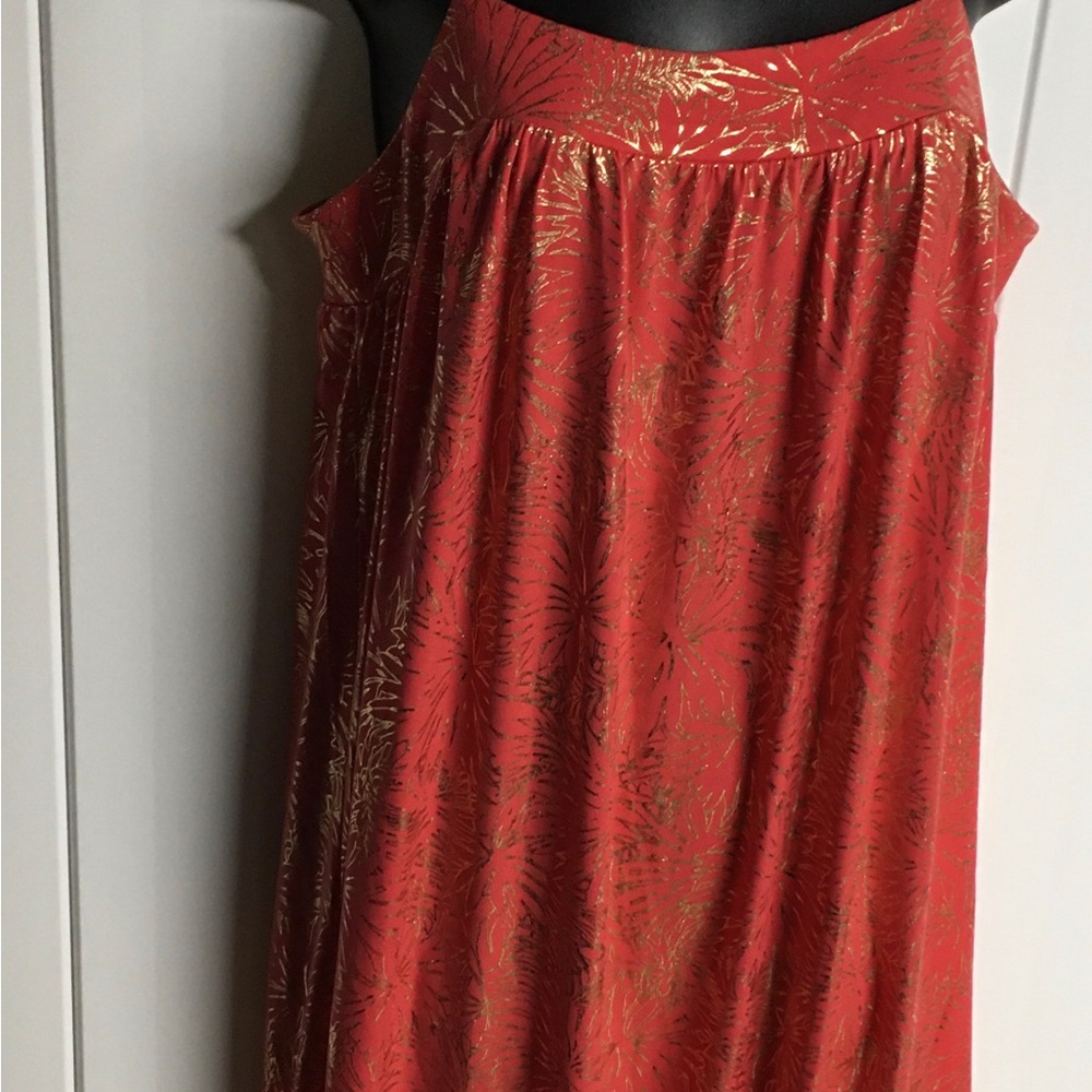 New MICHAEL Michael Kors Petite Maxi Chain Dress - Picture 3 of 6